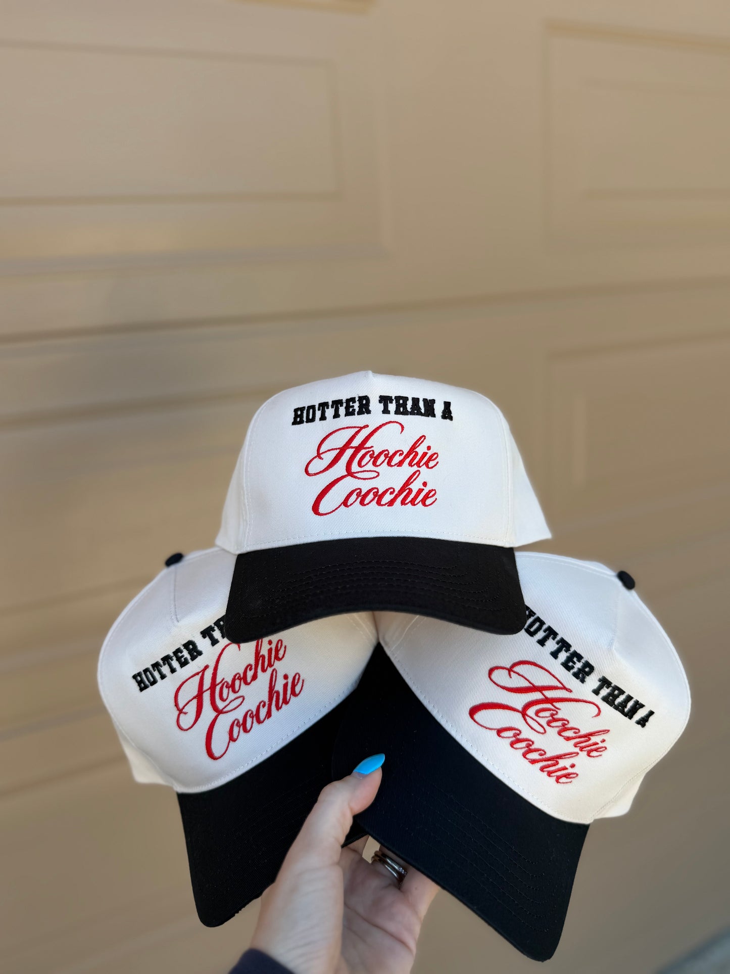 HOTTER THAN A HOOCHIE COOCHIE HAT
