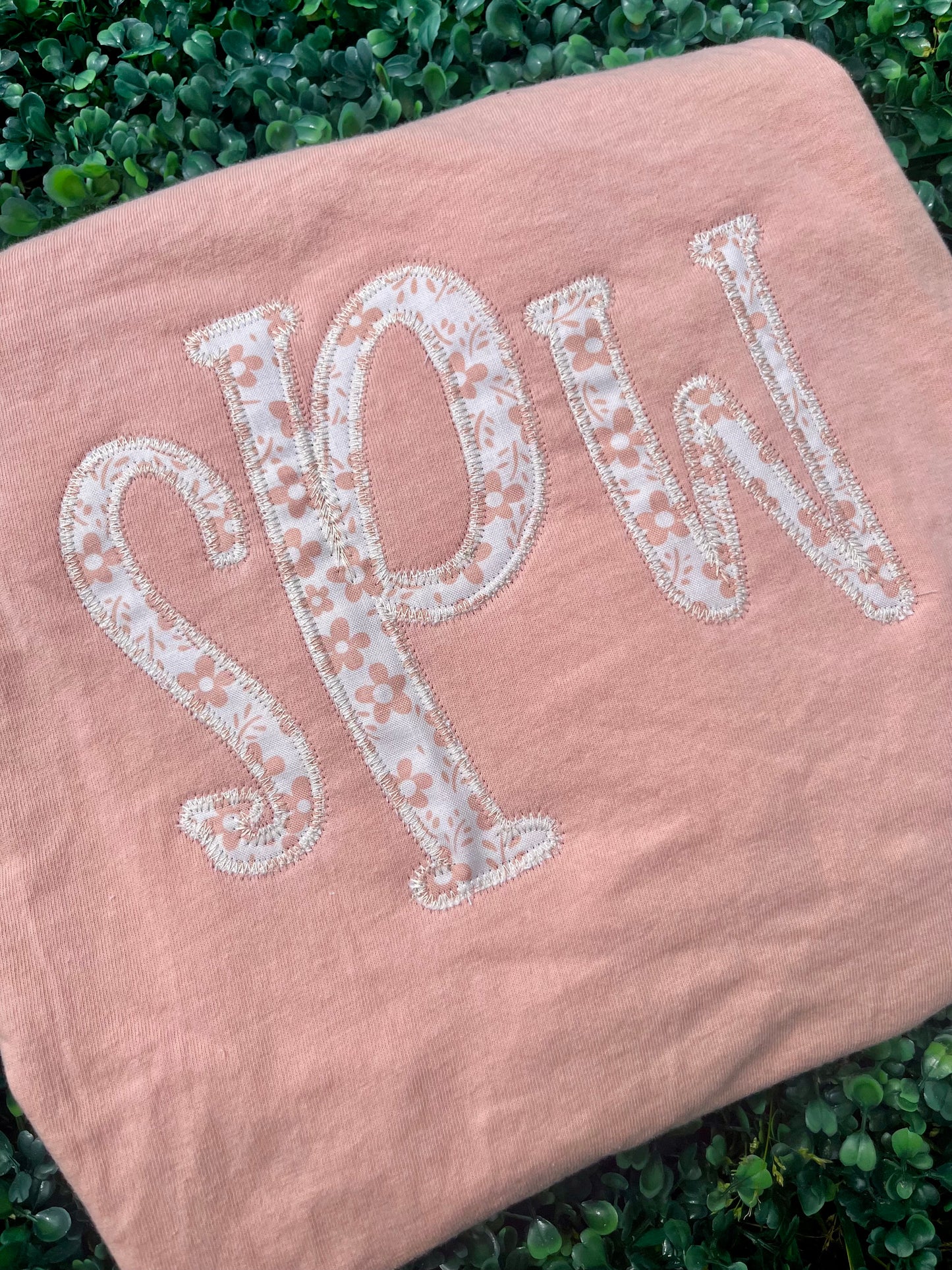 Floral Farmhouse Font Tee