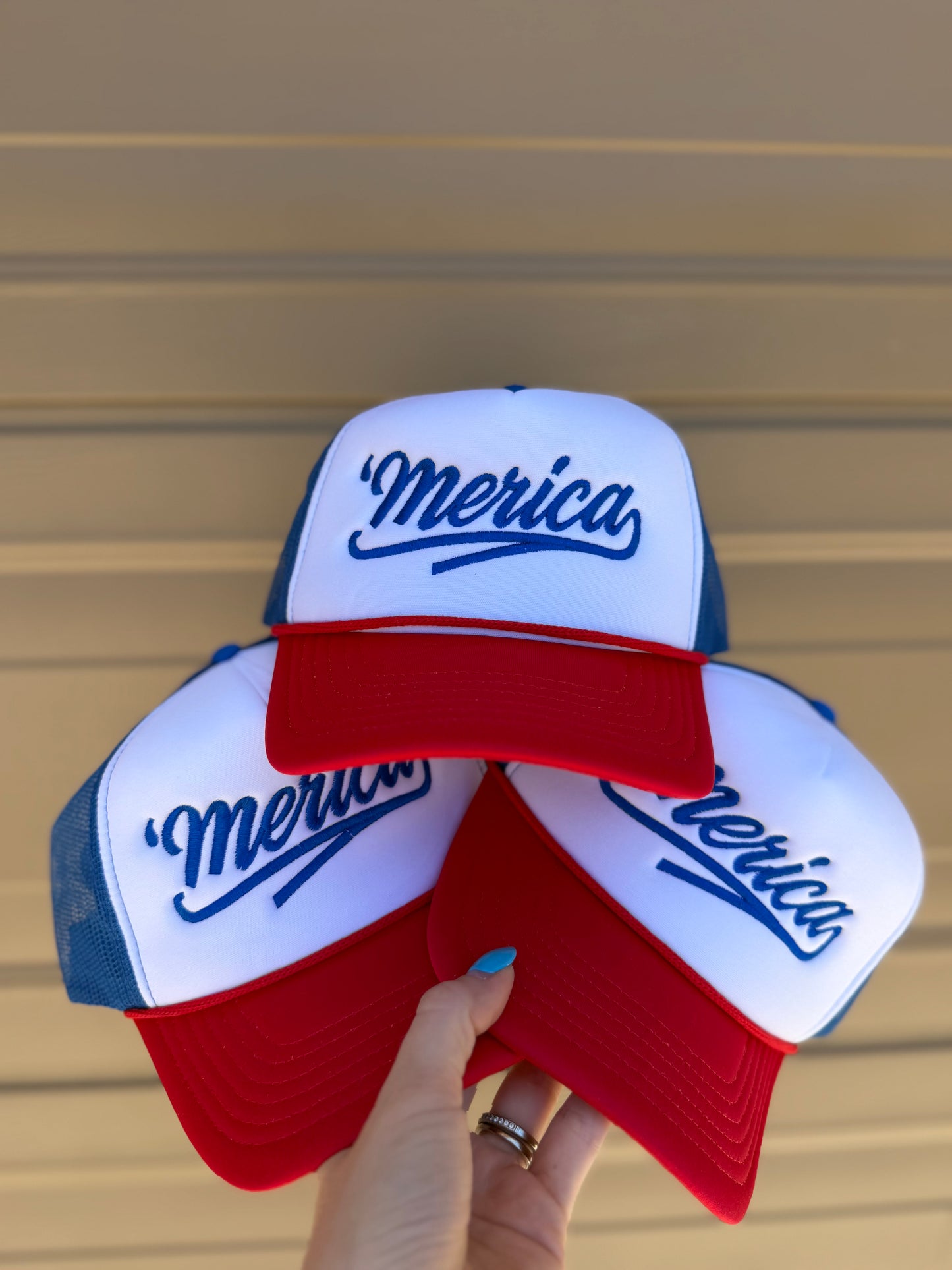 'MERICA FOAM TRUCKER HAT