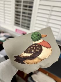 Duck patchwork Printed Tee