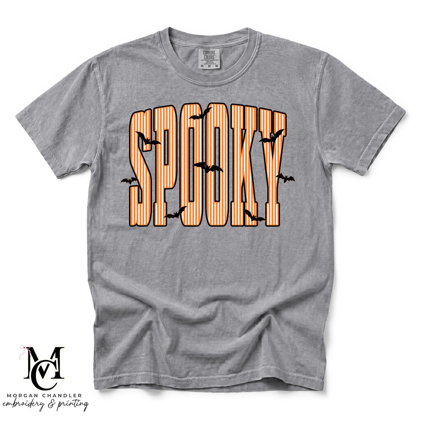 STRIPED SPOOKY TEE