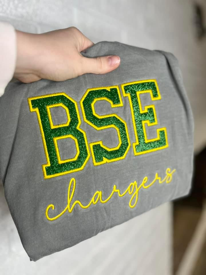 BSE CHARGERS | Glitter Embroidery