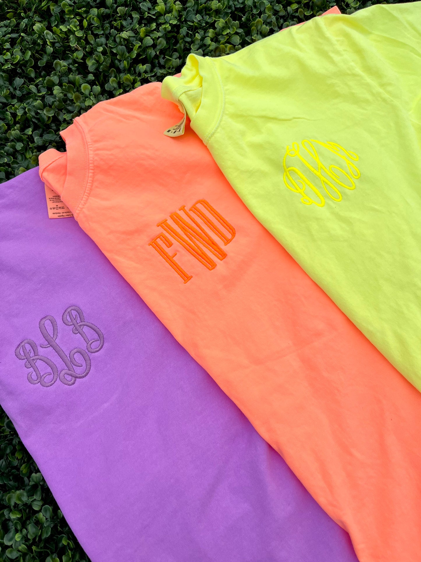 Neon Comfort Colors Tee