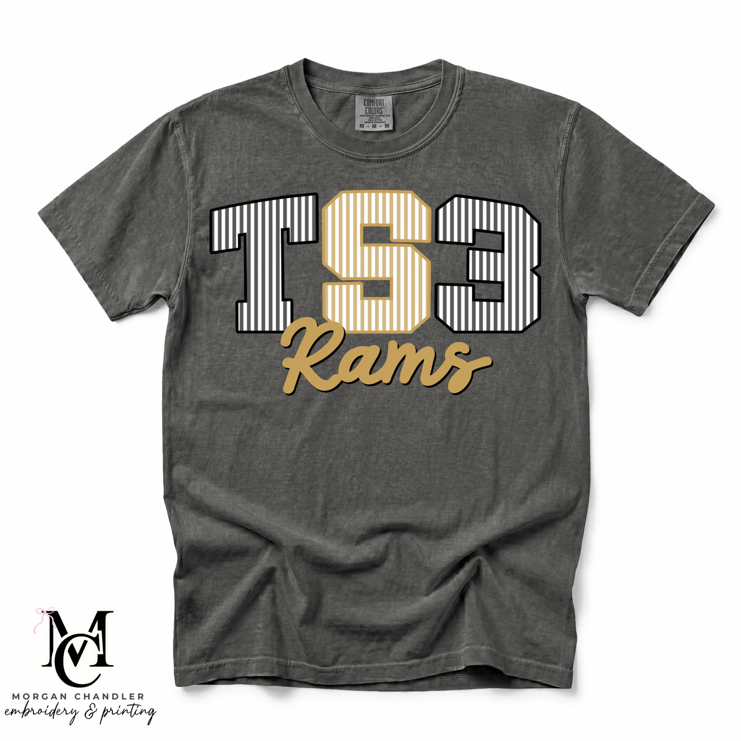 TS3 STRIPED MASCOT TEE