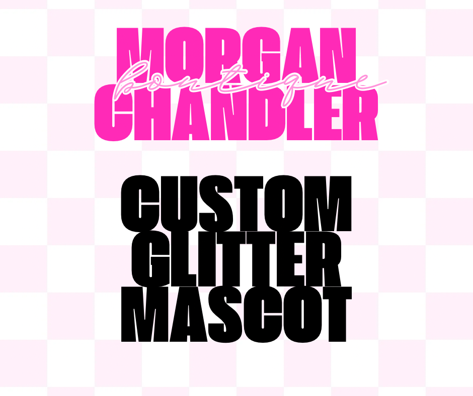 Custom Team / School | Glitter Embroidery