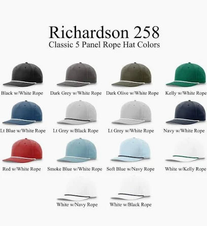 1 DOZEN RICHARDSON HATS (112, 258, OR 256)
