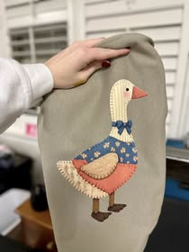 Goose patchwork Printed Tee