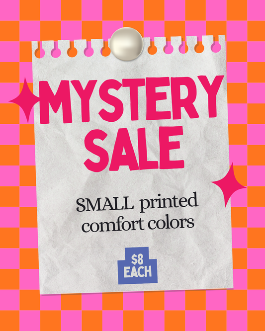 MYSTERY PRINTED COMFORT COLORS- SMALL