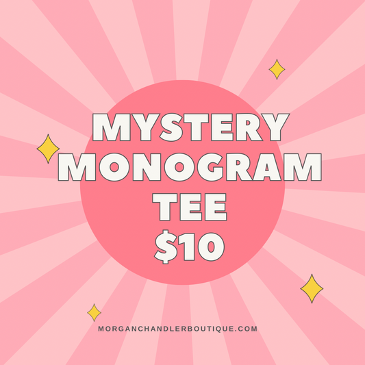 MYSTERY MONOGRAM TEE