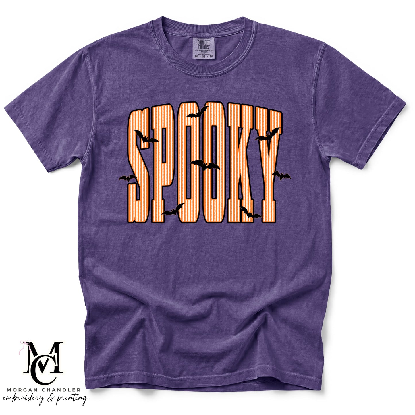 STRIPED SPOOKY TEE