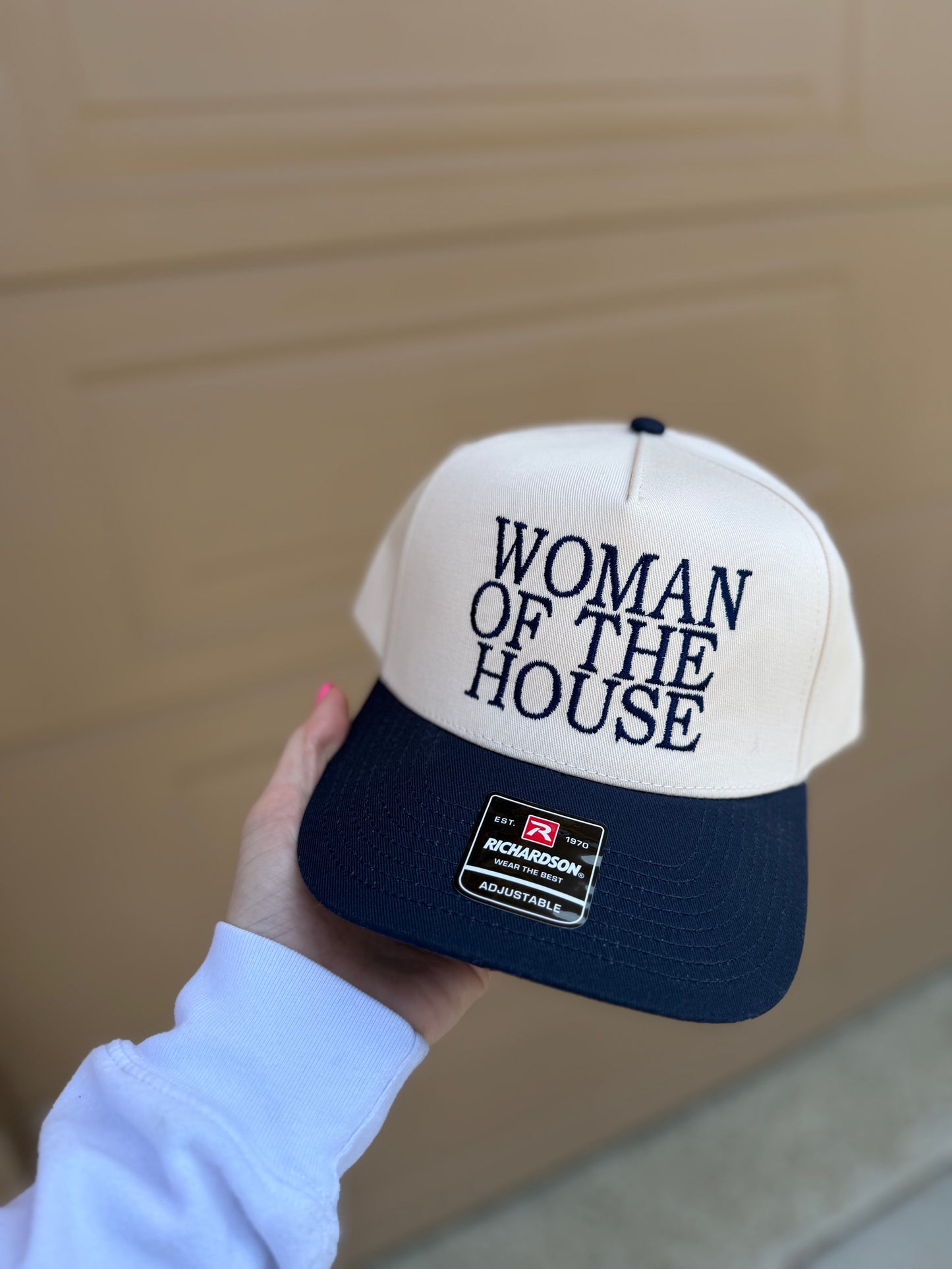 Woman of the House Embroidered Hat