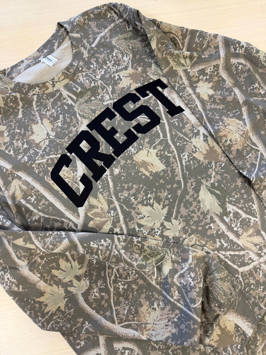 Long Sleeve Camouflage School Tee