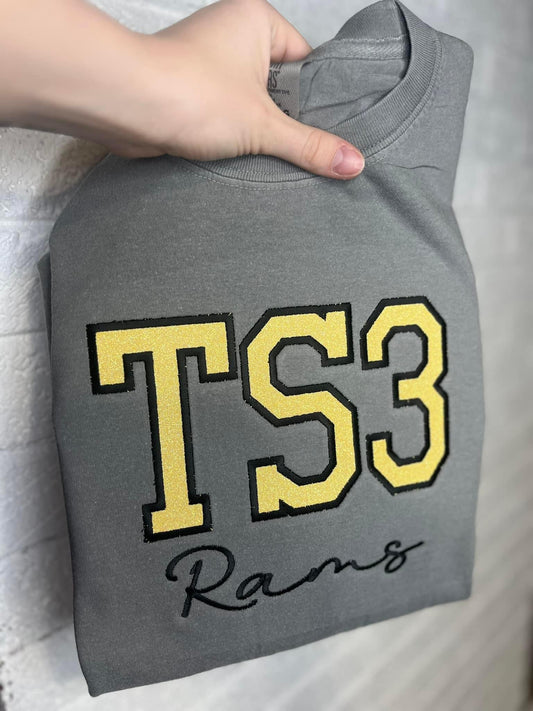 TS3 RAMS | Glitter Embroidery