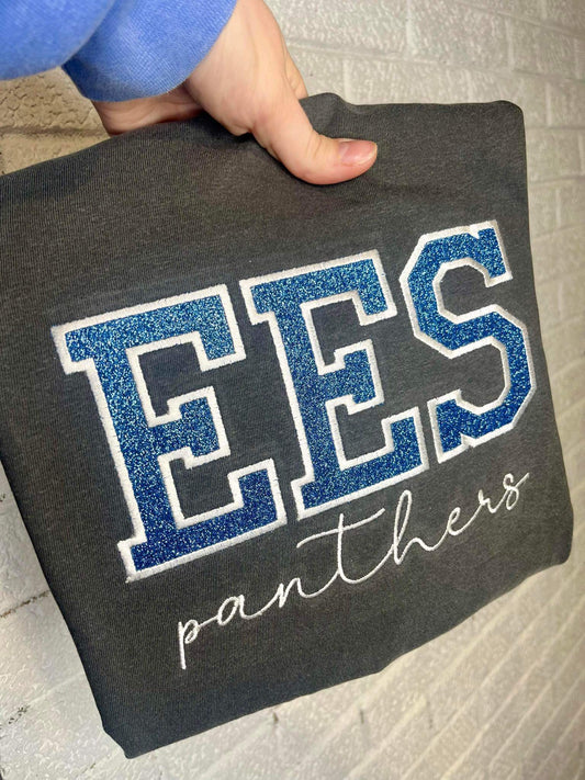 EES PANTHERS | Glitter Embroidery