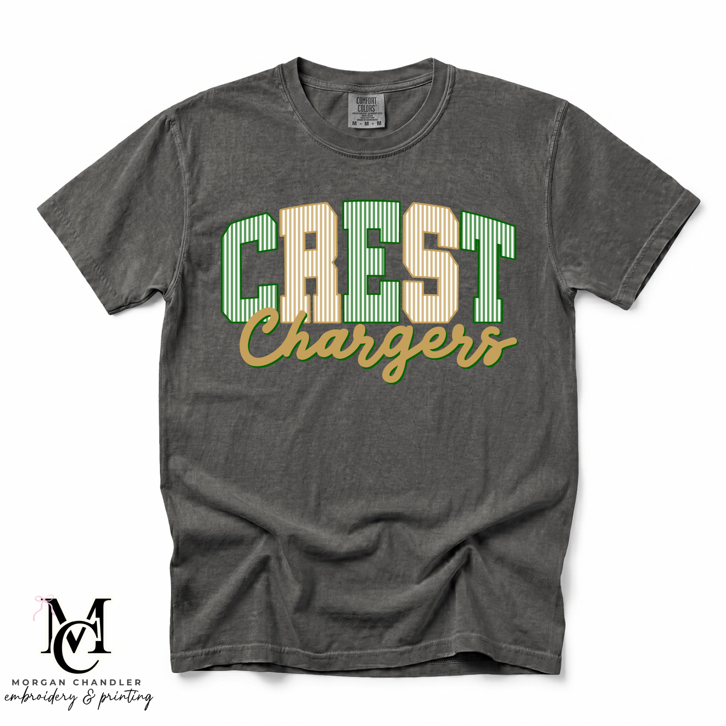 CREST CHARGERS MASCOT TEE