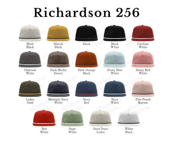 1 DOZEN RICHARDSON HATS (112, 258, OR 256)